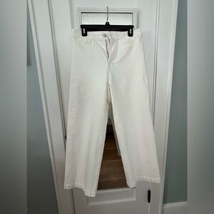 Madewell Emmett wide leg curvy cropped jean size 29